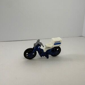 Hot Wheels Honda Super Cub Metallic Blue White Delivery Motorcycle Diecast 1:64